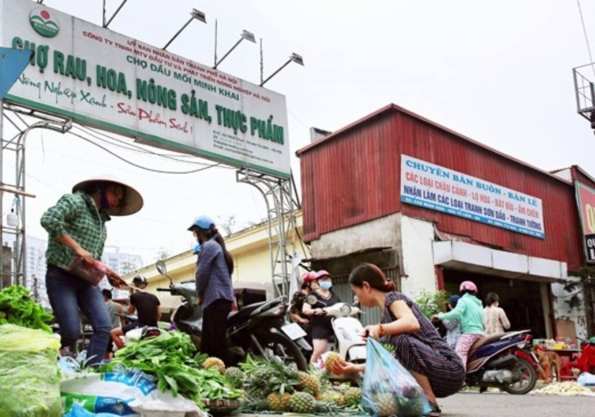 chợ đầu mối nông sản