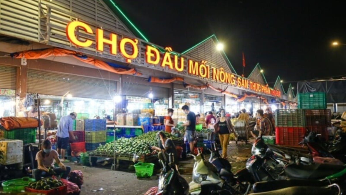 chợ đầu mối nông sản